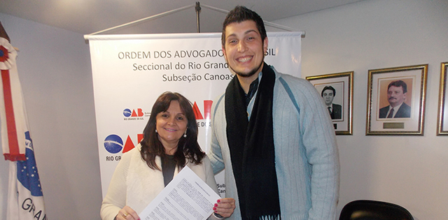 Subseção firma convênio com a Agência S3 - OAB Canoas